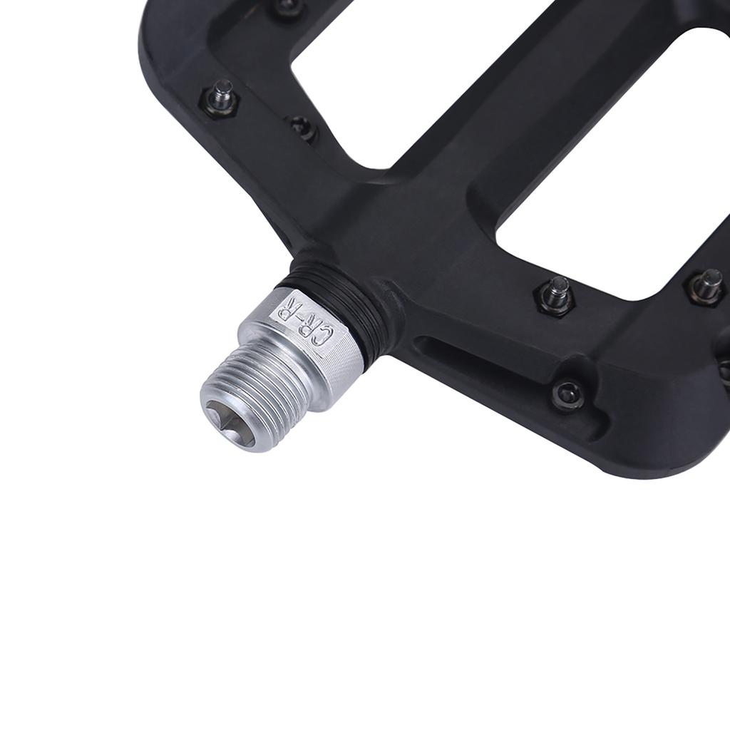 2Pcs Set Outdoor Bicycle Sealed Bearing Pedal Mountain Road Cycling Platform Bike Part Black