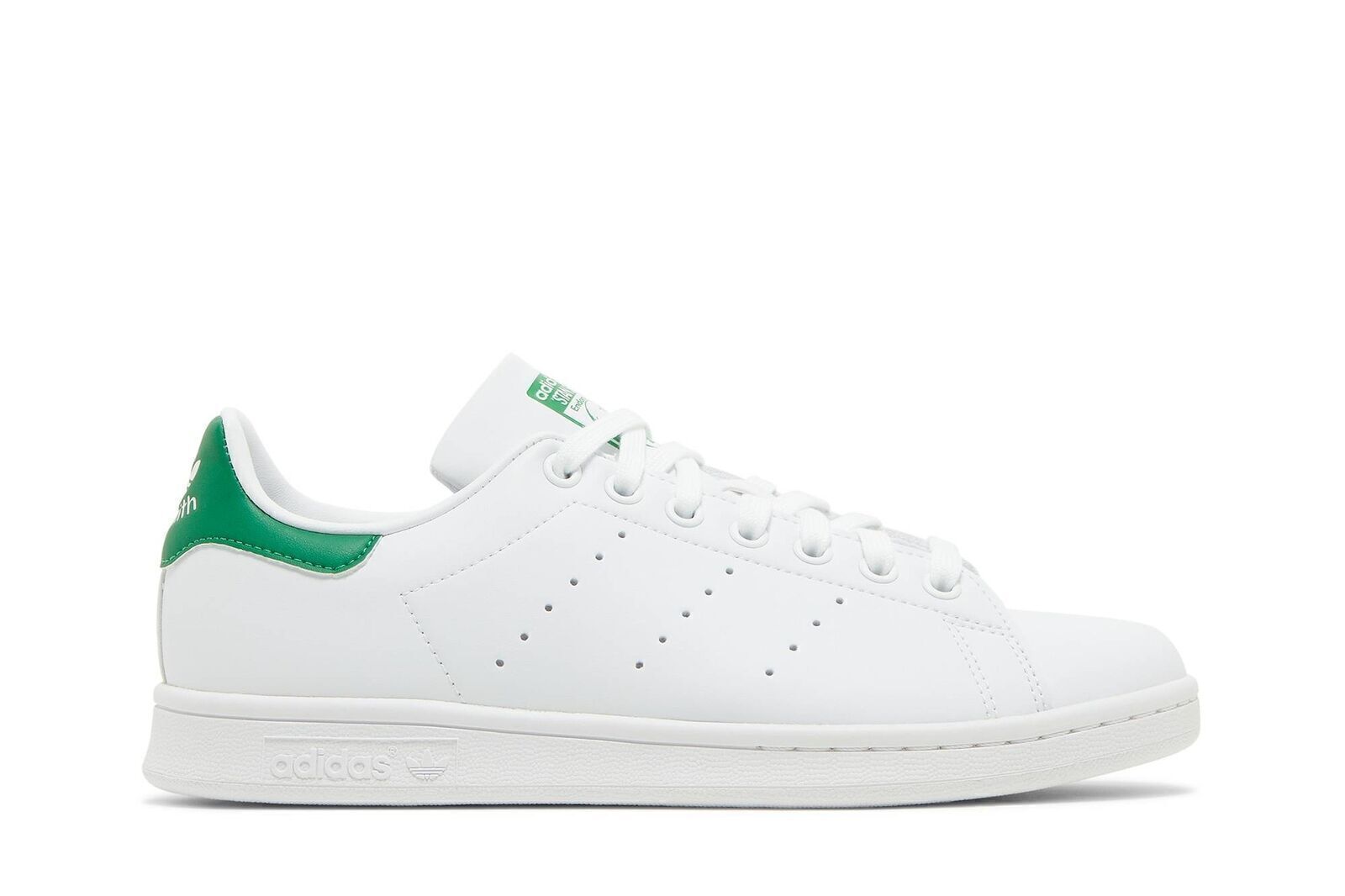 adidas  Stan Smith Primegreen  White Green  Q47226 Women s Shoes 36.5