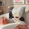 Anime The Summer Hikaru Died Cushion Cover Pillowcase Short Plush Invisible zipper Room Sofa Cushion Cover