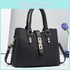 Trendy Crossbody Pu Leather Tote Bag For Women Ample Space In Blue And Beige