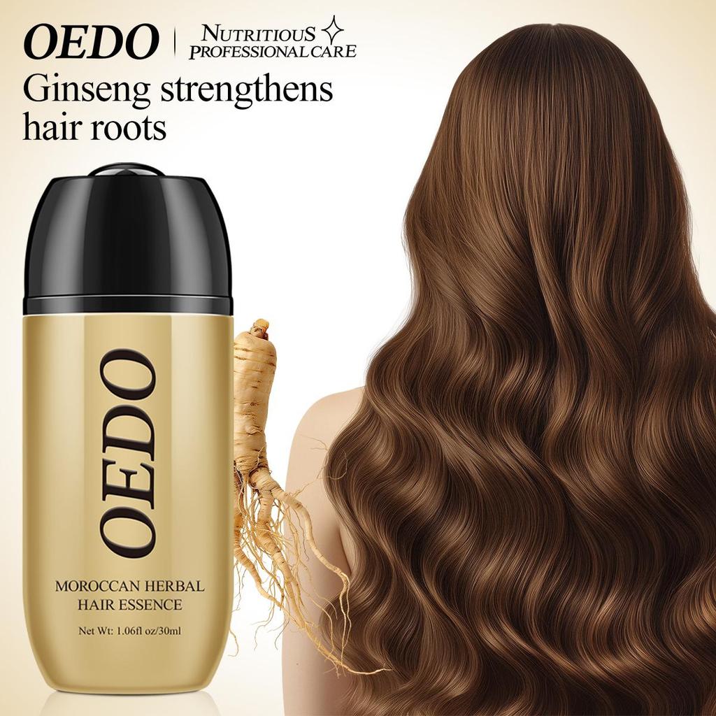 OEDO L'essenza marocchina per capelli alle erbe ripara la permanente e i follicoli piliferi danneggiati dopo la tintura previene la perdita dei capelli nutre i capelli ammorbidisce e lucida