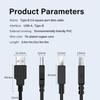 High Speed USB Cable For Canon Brother Hp Epson Samsung Lenovo 3D Label Printer Scanner Electronic Piano Organ Type A To B 3m 5m