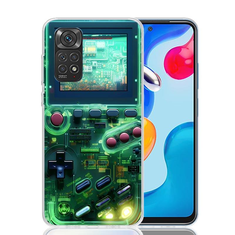 Games Console Fashion Boy Phone Case For Xiaomi Redmi Note 13 14 15 Pro Plus 12S 12 14S 11S 11E 10 10S 11 11T 5G 4G Cover Coque