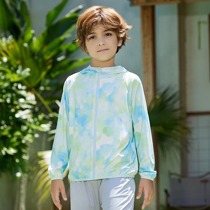 Girls' Summer Tie-Dye Sun Protection Jacket