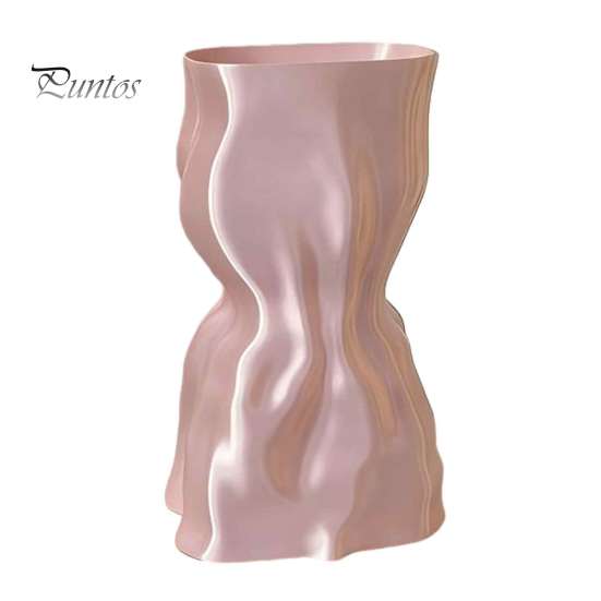 Sophisticated Home Accessories 3D Printed Flower Vase, Modern Minimalist Vase for Living Room Ornament Bedroom Decor, Creative Floral Arrangement
