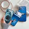 NH39 Shark Art Phone Case for Samsung Galaxy A11 A12 A13 A15 A52S A53 A55 A56 A70 A71 A72 A73 F06 F16 F56 S10 Plus S10e