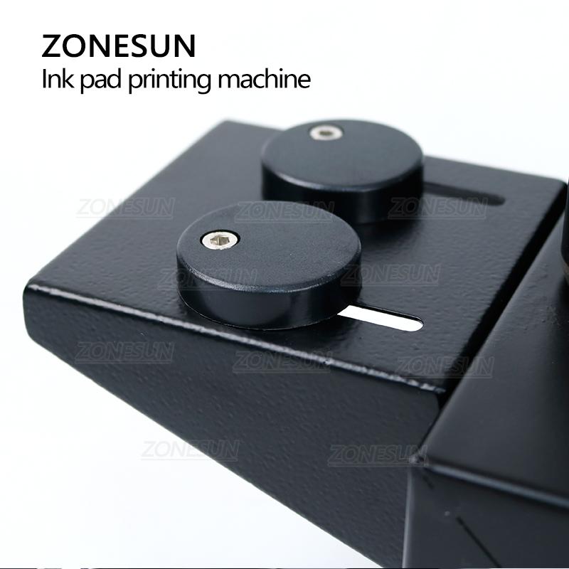 ZY-RM7-A Desktop Manuelle Tampondruckmaschine, Hand-Tampondruckmaschine, Tintendrucker, bewegliche Tinte-Druckmaschine