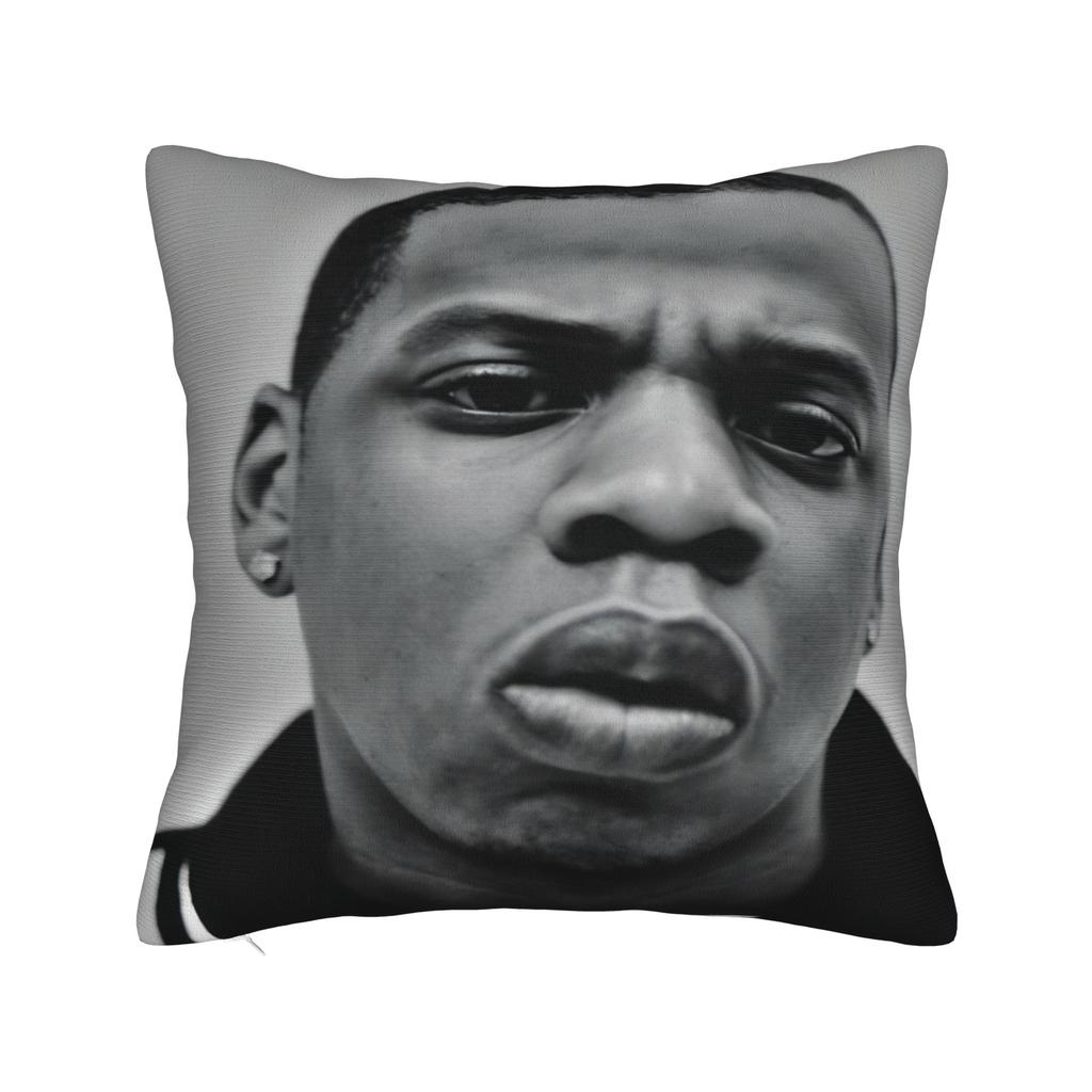 Rapper Cartoon J-Jays Z Pillowcases  Vintage Pillow Case For Sofa Car Home Decor Comfy Pillow Cover