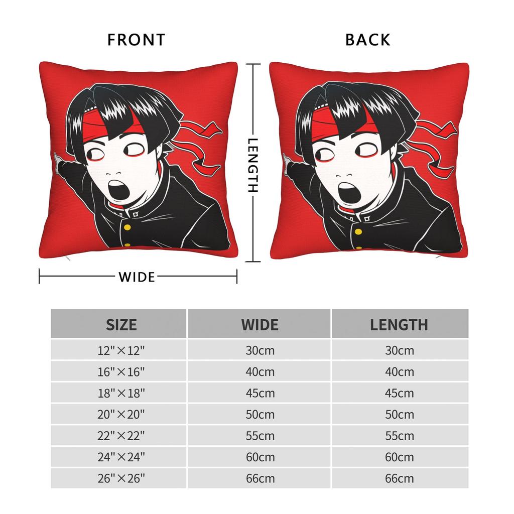 Pillow Cover Ace Attorney Novelty Pillow Case For Sofa Car Home Decor Pillowcases