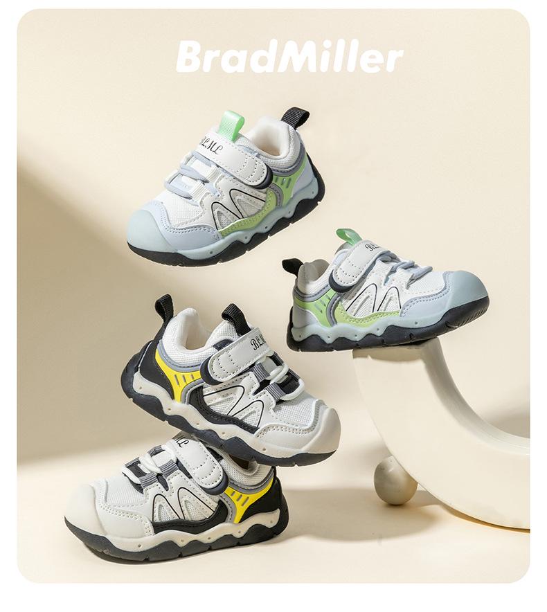 2025 Autumn Toddler Girls' Breathable Non-Slip First Walking Shoes