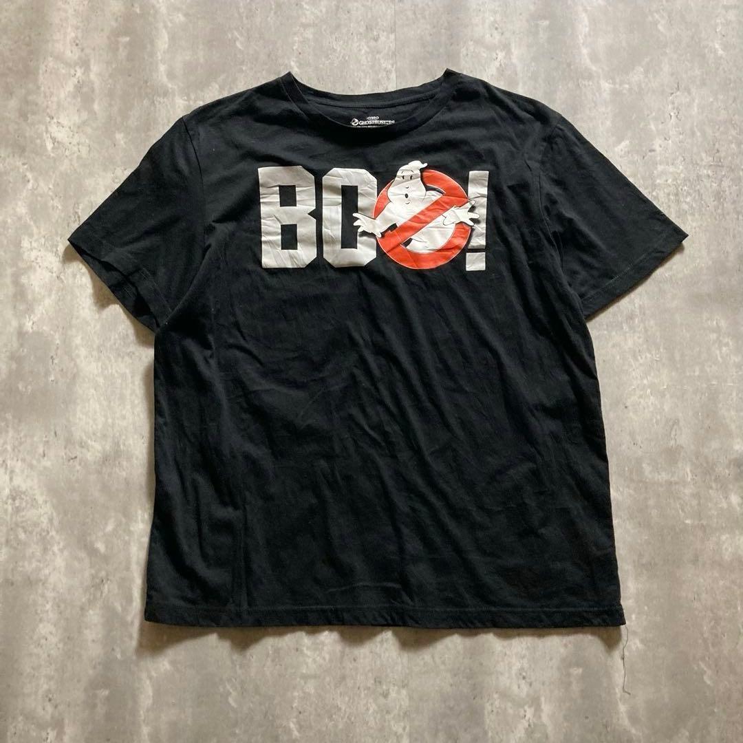 Ghostbusters BOO! T- XL Size Black Unisex T-Shirt S