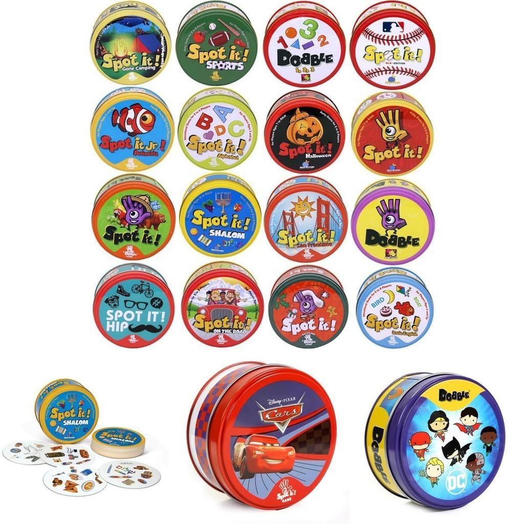 Spot It Game Exciting Tabletop Game For Casual Entertainment Dobble Playing Cards