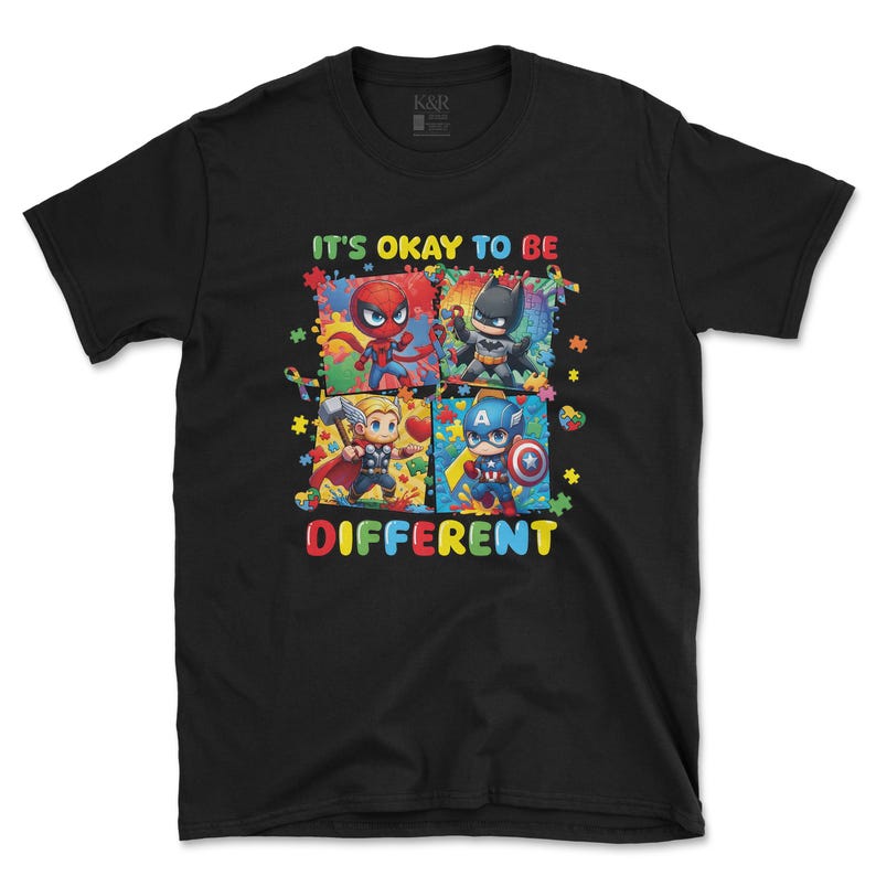 Super Hero Autism Awareness Unisex Shirt | Newborn, Infant, Toddler, Kids | Poke 100