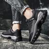 Men Hiking Shoes Waterproof Man Combat Boots Non-Slip Casual Men's Shoes  New Outdoor Wear-resistant Training Sneakers