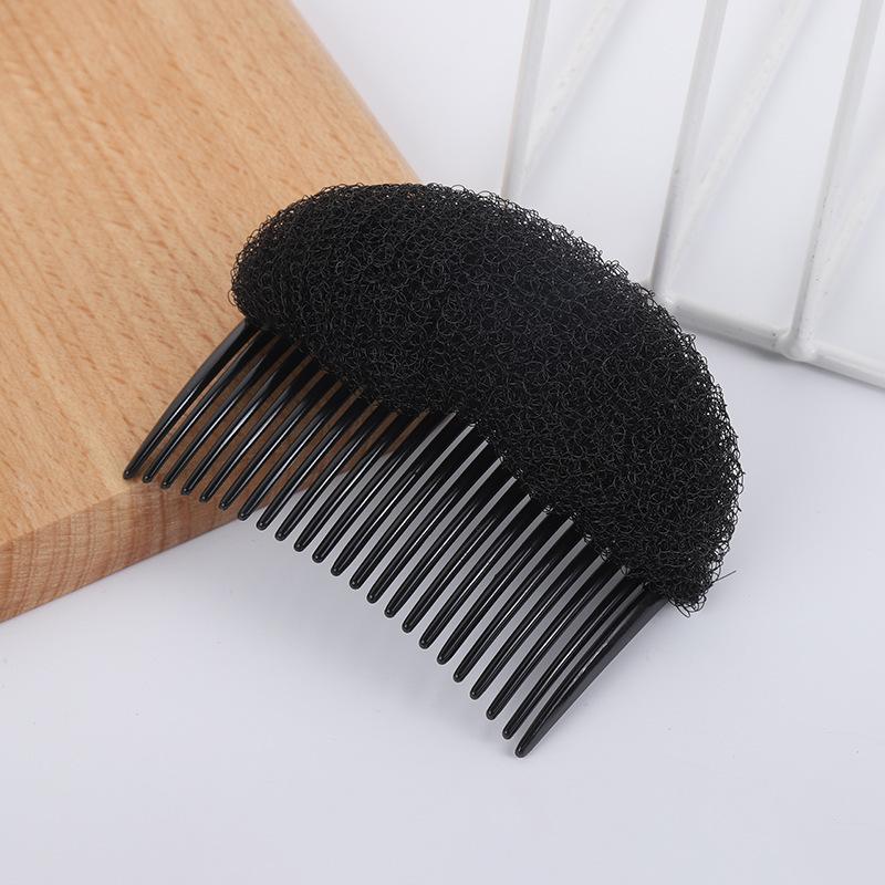 

Women s Glamor Curl Inserts and Lifting Hair Clips, Hair Pads for Updos and Honeycomb Hairstyles чёрный