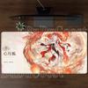 Mousepad New Hsin Wuthering Waves E-Sports XXL PC Gaming Large Non-Slip Base Stitched Edge Keyboard Laptop HD Printing Desk Mat