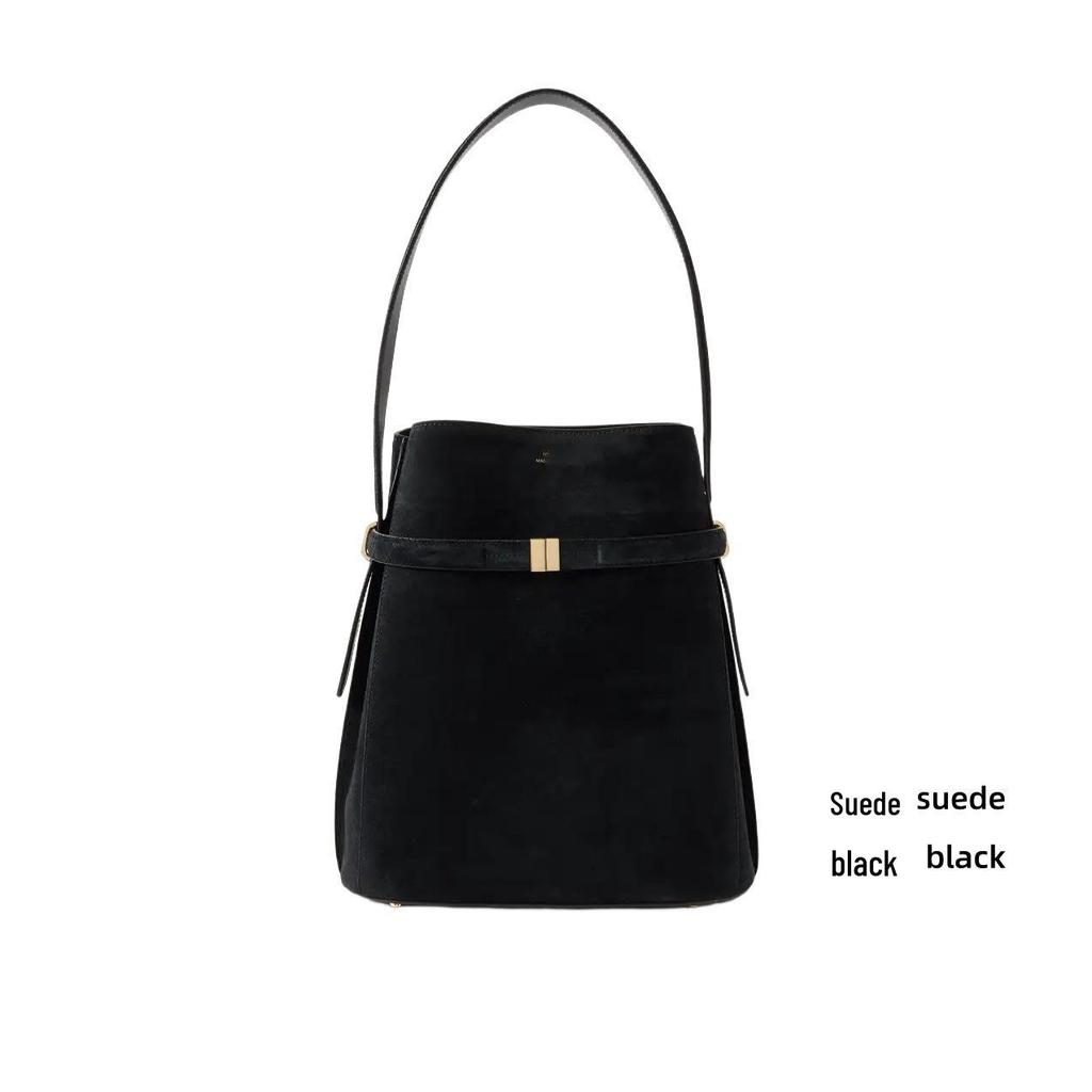 2025 TOTEME Swedish Women's Casual Tote & Crossbody Bucket Bag