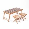 OIMG Outdoor Camping Folding Table & Stool Set