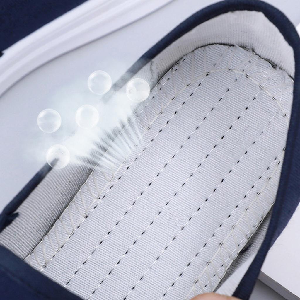 Unisex Canvas Slip On Shoes Anti Static Work Shoes Lightweight Nursing Shoes Breathable Comfortable Footwear for Daily Use