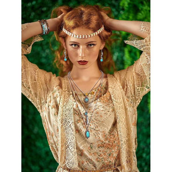 Inbagi 3 Pcs Boho Western Jewelry for Women