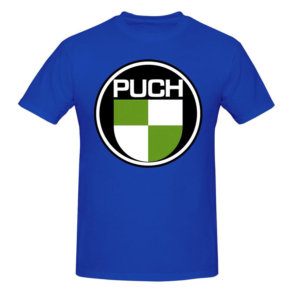 T-shirt Sportiva con Logo Puch Sportiva Minimalista Colori Morandi T-shirt