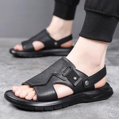 Fashion New Models  Outdoor Men's Sandals  Men's Beach Shoes Summer Outdoor Men's Formal Shoes Walking Lightweight  and Breathable