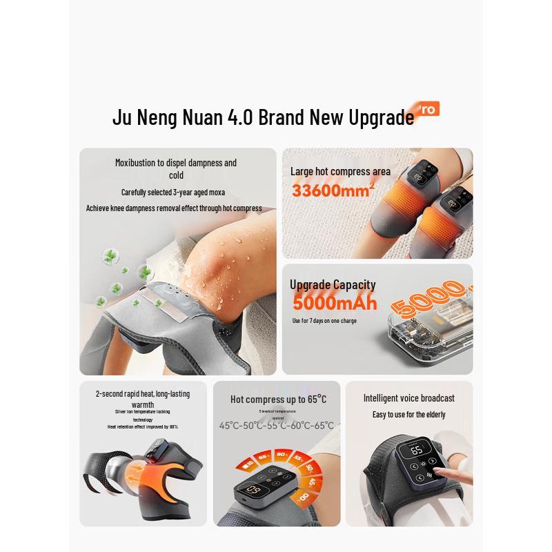Keepfit K09 Smart Heated Knee Massager CN plug (adapter included)