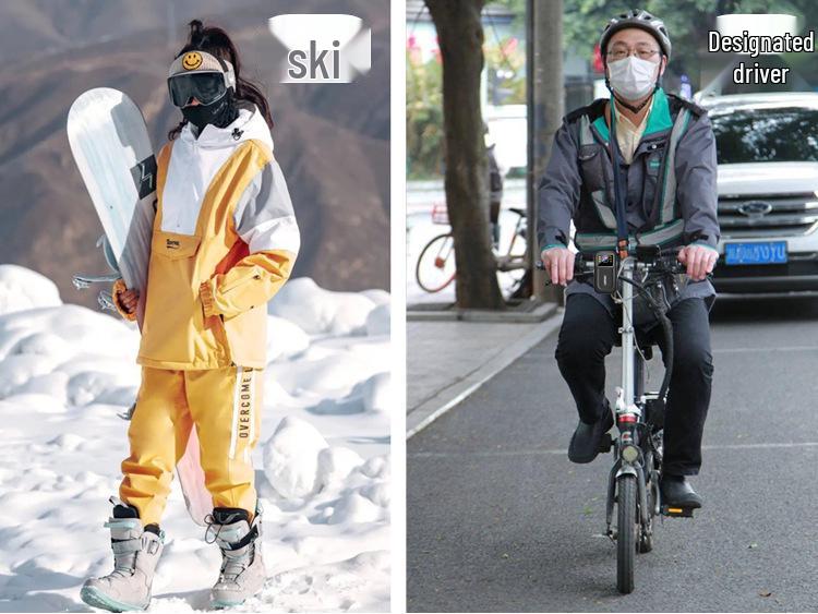 Waterproof HD Motorcycle Dash Cam with Anti-Shake Technology