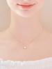 Rosemont Silver Pearl Necklace Rc0044