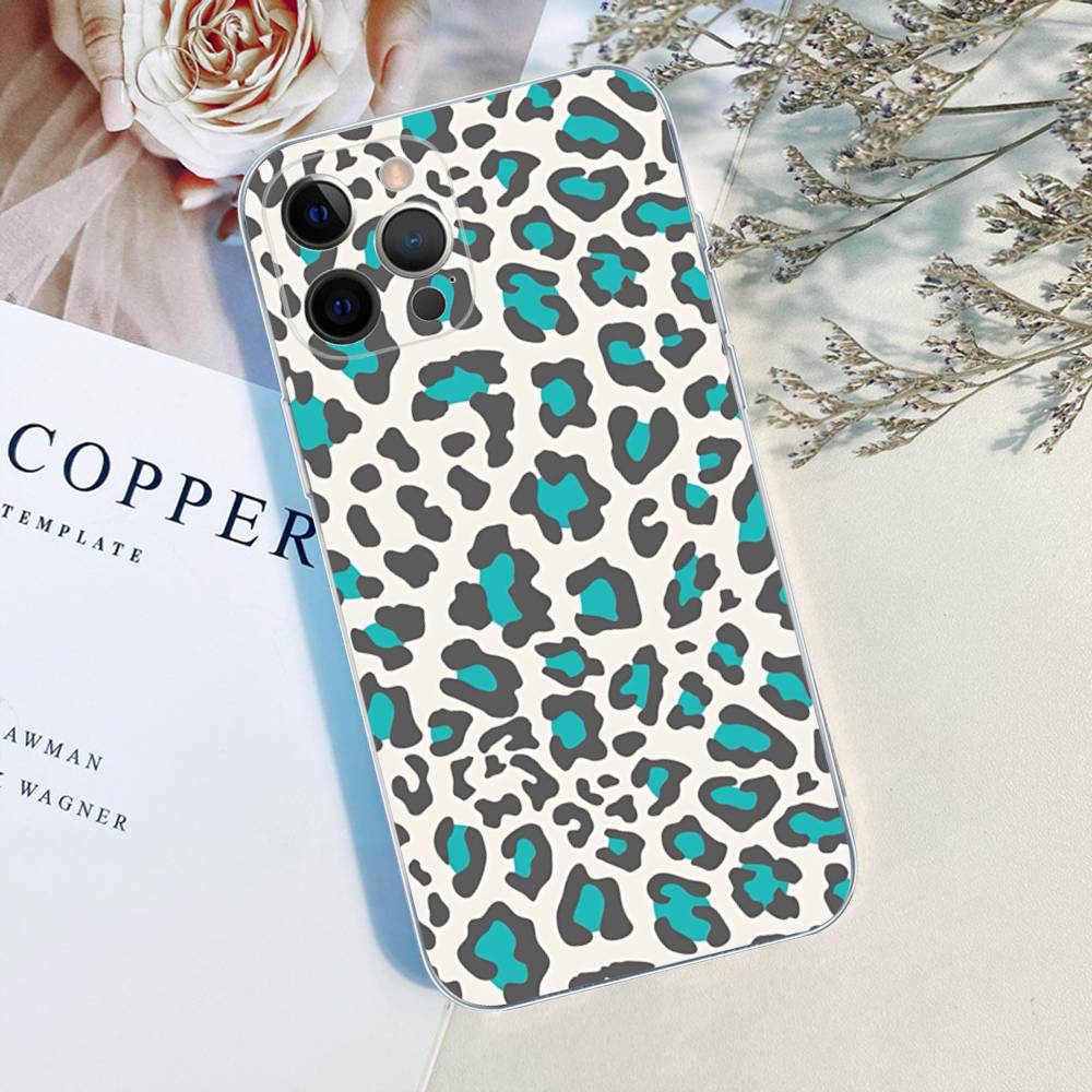 Classic Leopard Cheetah For IPhone 17 16 15 14 13 12 11 Pro Max Plus Transparent Soft TPU Phone Cover
