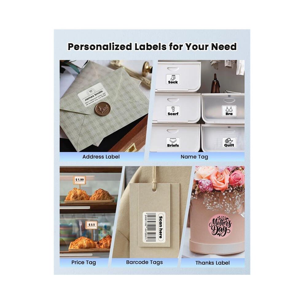 Label Makers, Label Maker Machine with Tape,  Label Maker, Portable Thermal 2 Inch Label Printer