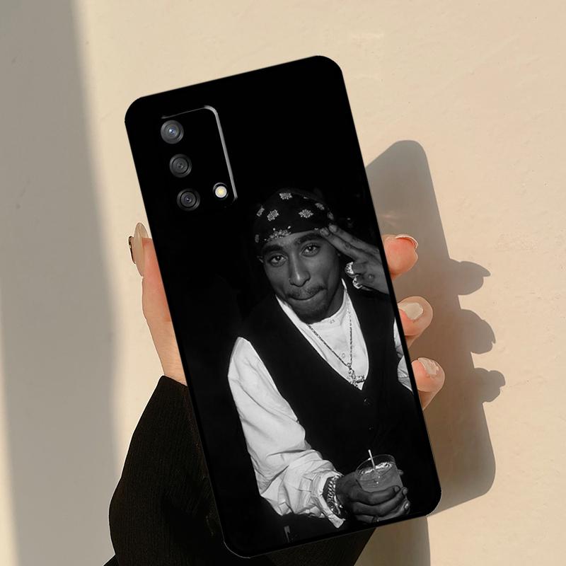 Rapper 2pac Singer Tupac Case For Oppo A5 Pro A6 A16 A76 A96 A17 A57 A40 A60 A80 A98 A58 A78 A18 A38 A54 A74 A94 A15