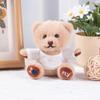 Stuffed Animal Plush Bear Key Chain Cute Bear Pendant Doll Graduation Bear Doll  Car Key Chain