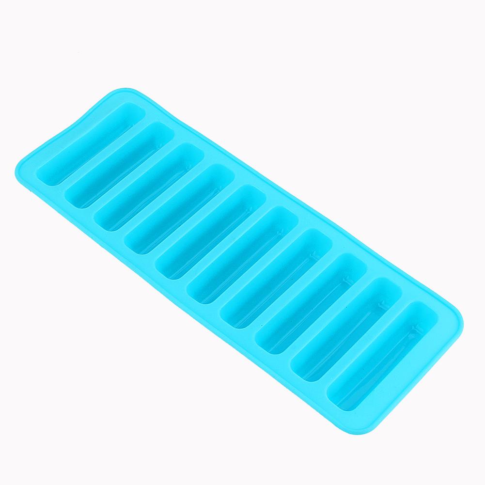 Colorful Cylinder Ice   Tray Freeze Mould Fondant Chocolate Mold Make Silcone