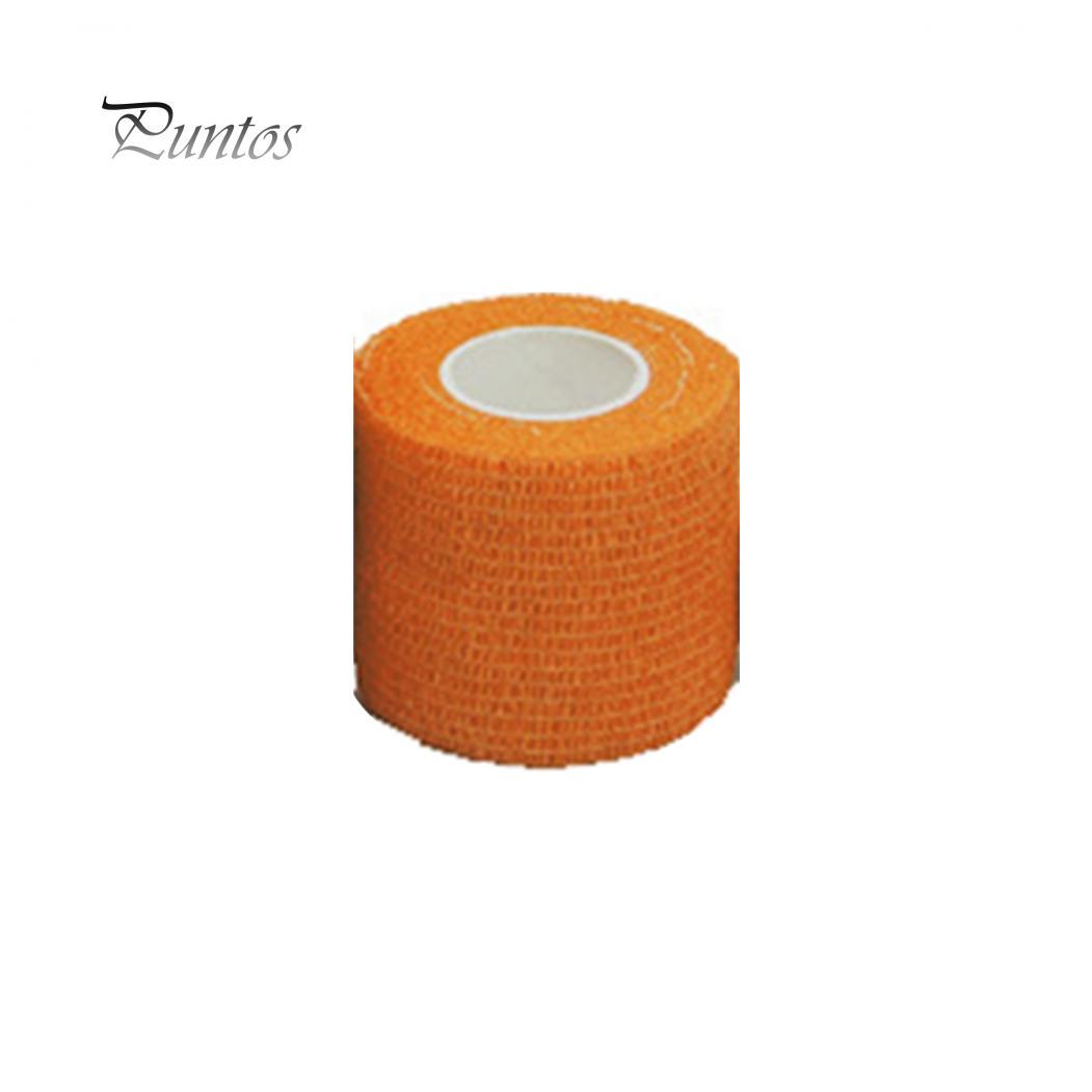 

Эластичная самоклеящаяся нетканая повязочная лента для оказания первой помощи, 4,5 м 5cm оранжевый