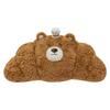 Cartoon Croissant Chef Bear Plush Pillow Soft Cozy Fluffy Bread Shaped Doll Back Cushion Sofa Decoration Birthday Gift For Kids