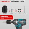 ONEVAN Torque Brushless Electric Impact Wrench 1/2 Inch Cordless Electric Wrench Power Tools For Makita 18V Battery