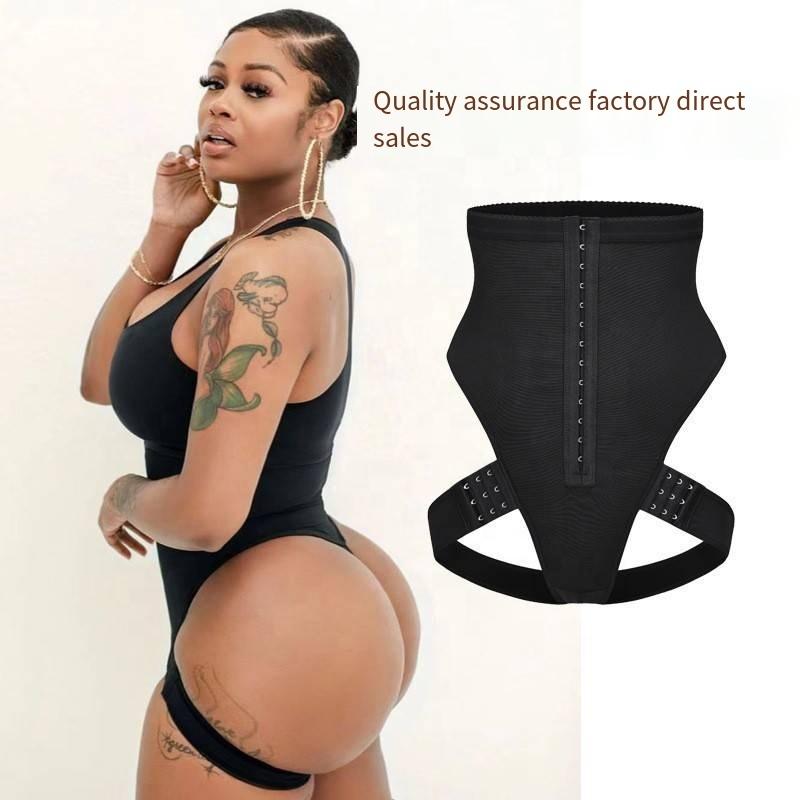 OEM Women's High-Waist Slim Waist Shapewear Plus Size Belly Control Girdles Shapewear with Padded Decoration