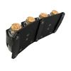 Alchemist Theme Waist Belt with 4 Potion Holder for Medieval Enthusiasts Cosplay Costume Belt Masquerades Props PU Belt