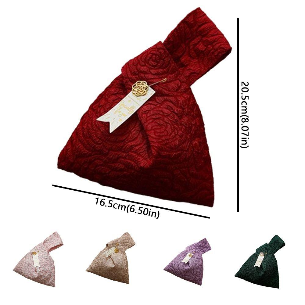 Fashion Chinese Style Candy Gift Bag Cloth Handheld Gift Storage Bag Flower Wedding Bag Wedding Party