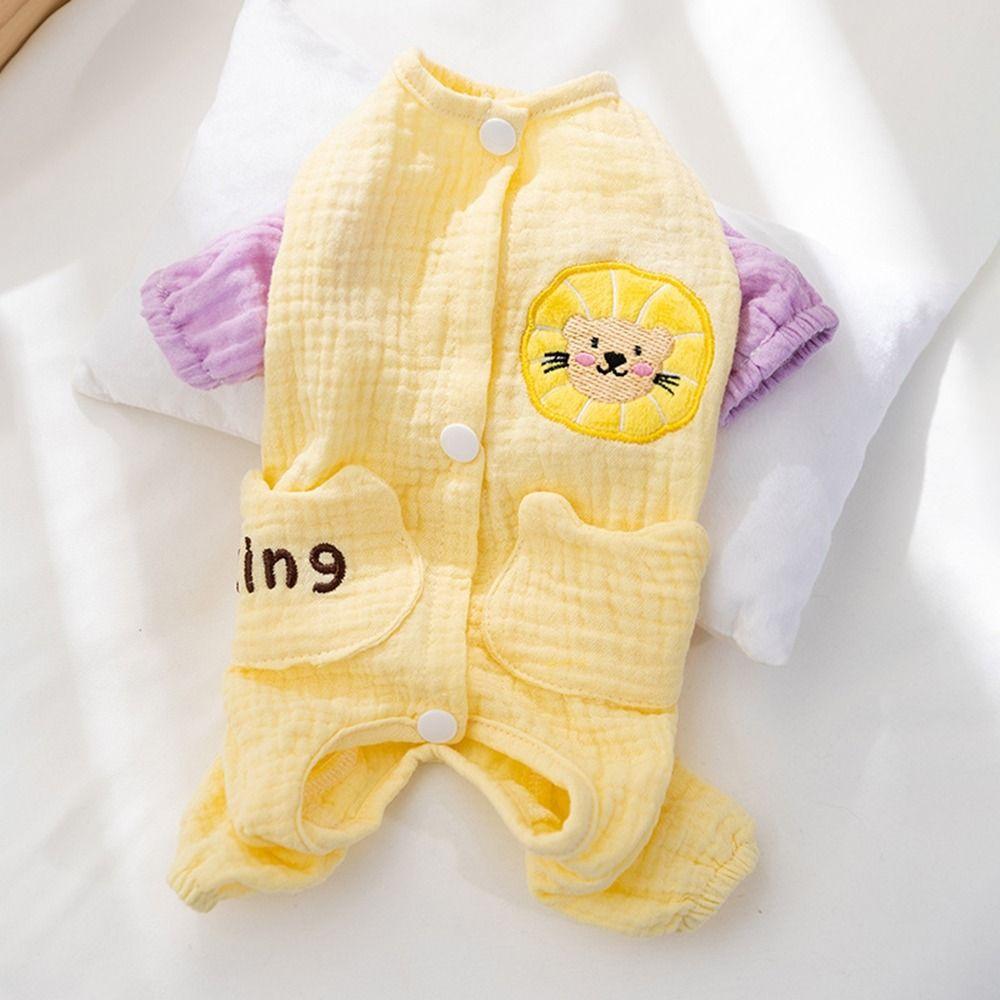 Comfortable Small Dog Cooling Vest Double-Layer Yarn Pet Jumpsuits Dog Clothes  Spring Summer