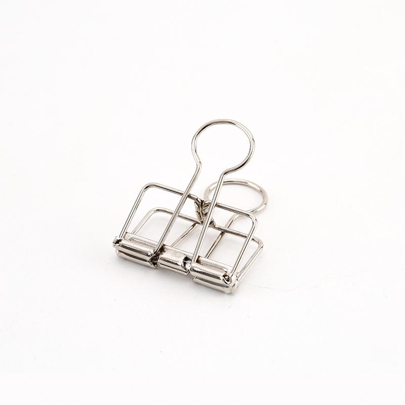 8 Colors 3 Sizes Ins Colors Gold Sliver Rose Green Purple Binder Clips Large Medium Small Office Study Binder Clips