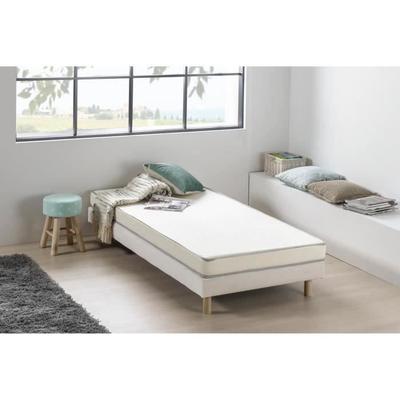 Saltea spumă 90 x 190 cm - Confort ferm - Grosime 12 cm - KIETOA