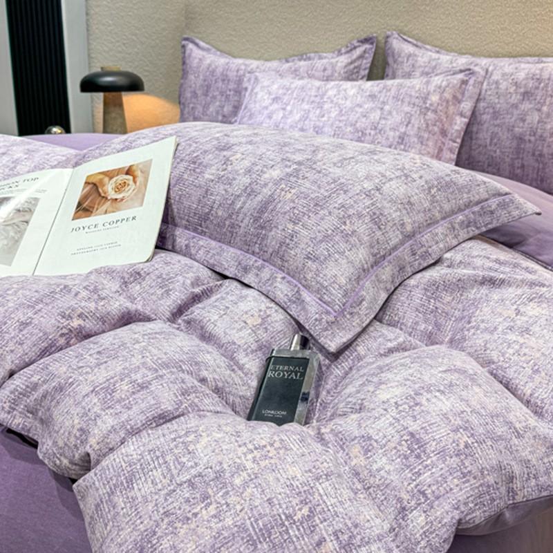 Fresh Style Cotton Bedding Set - 1.2m 1.5m 1.8m 2.0m Soft Breathable Bed Linens