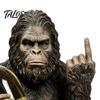 Talos Gorilla Weinflaschenhalter, Stabiler Einzelhalter, Langlebiger Harz-Affe für Küchentheke Bar