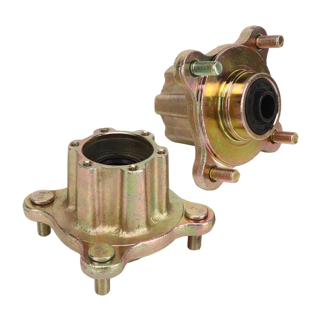 2PCS Plated Hub Flange Seat Live Axle Flange for 150CC Four Wheeled Off Road Vehicle ATV Kart DIY Modification