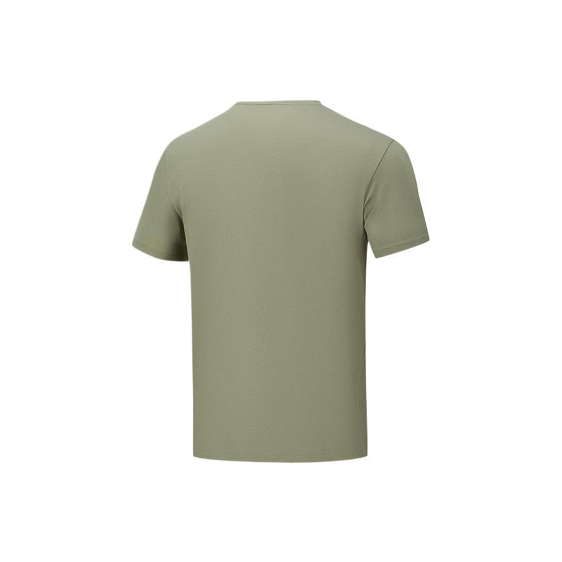 Skechers Breathable Round Neck Short Sleeve T-Shirt Men tops P226M222-01DR