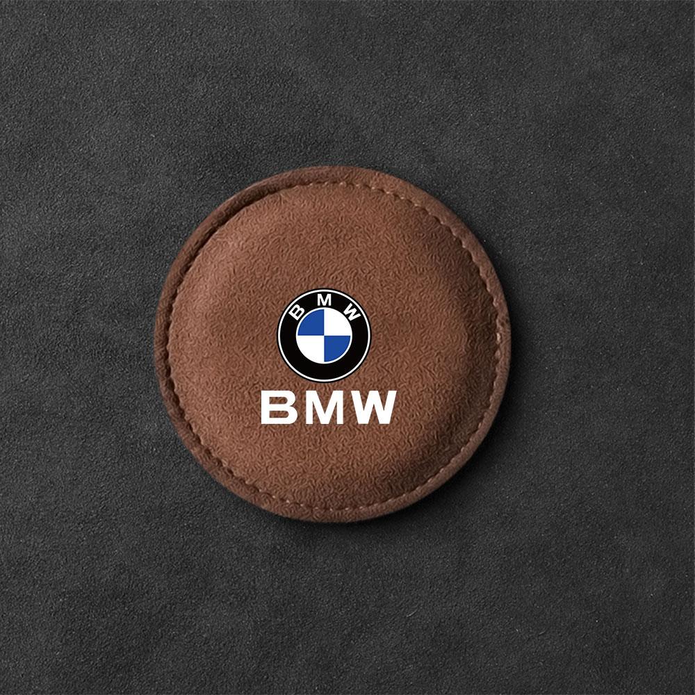 2 Peças/conjunto Porta-copos para Carro camurça Tapetes Antiderrapantes Acessórios Automotivos Para BMW M M1 M2 M3 M4 M5 M6 X5 E39 E46 E60 E90 F20 E60 F30 E36
