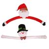 Poseable Arms Christmas Tree Toppers Festive Decor Christmas Tree Ornament Santa Snowman Hugger