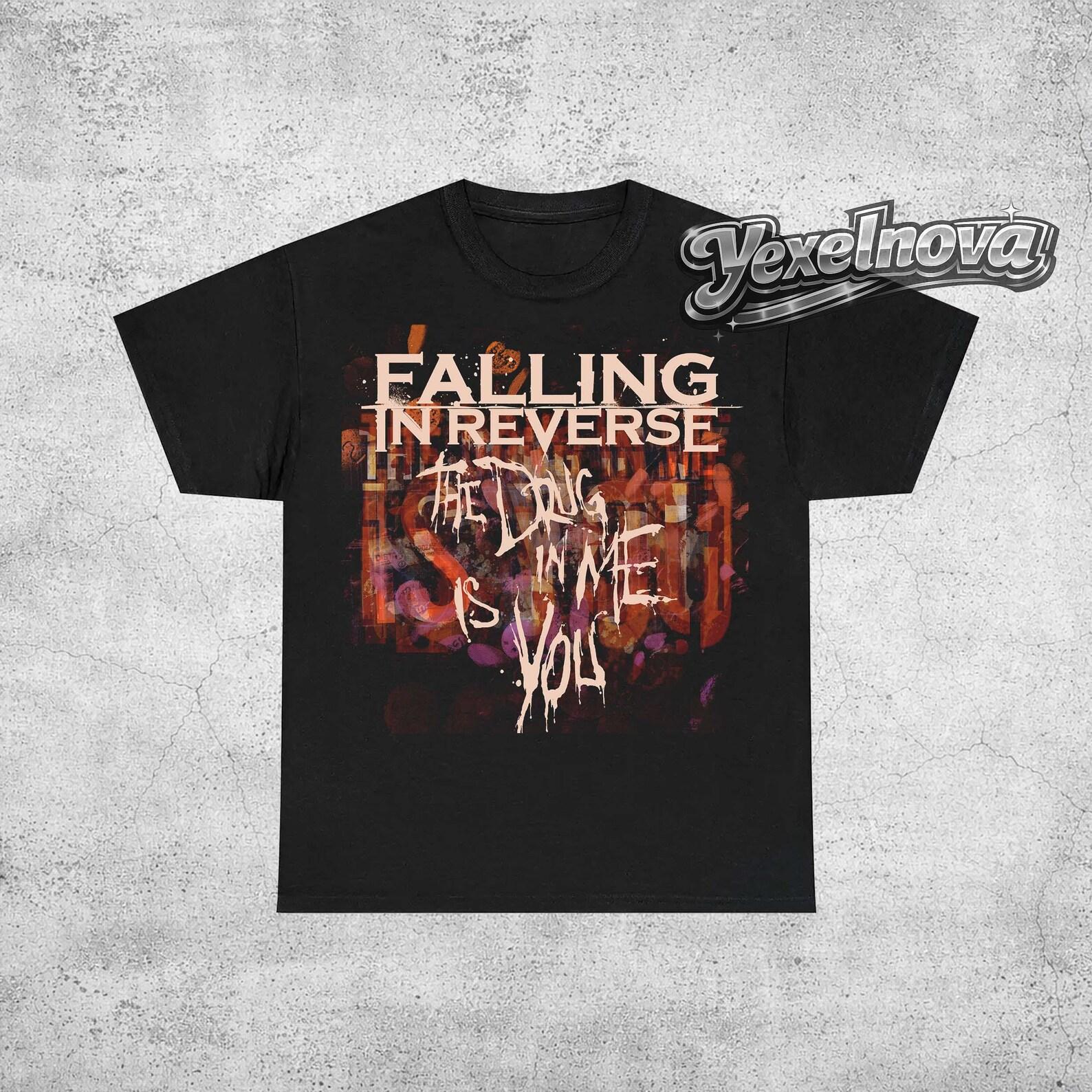 Falling In Reverse T-Shirt - Popular Monster - Falling In Reverse Merch - Unisex Rock Tee - Gift for Rock Lovers - Premium Music Apparel 4XL